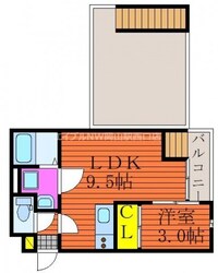 GRANDTIC 奥田の物件間取画像